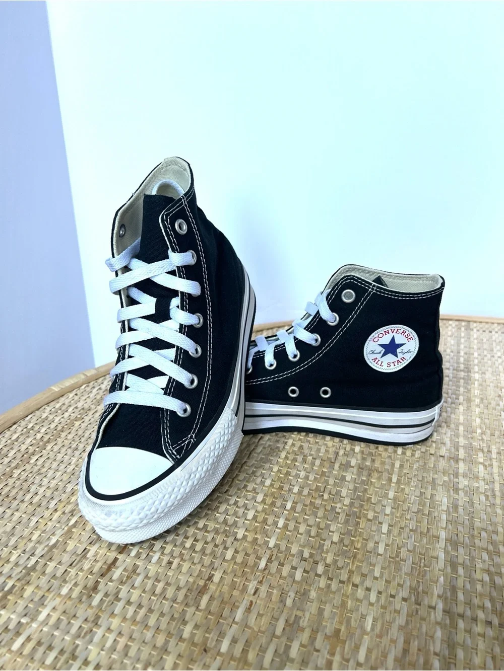 Converse Chuck Taylor All Star Hi Top canvas sneaker classic black Unisex Kids 3